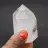 Quartz prism with inclusion
