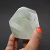 Quartz crystal prism with chlorite inclusion - 0