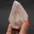 Rock crystal prism