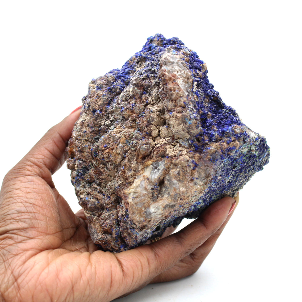 Azurite and malachite