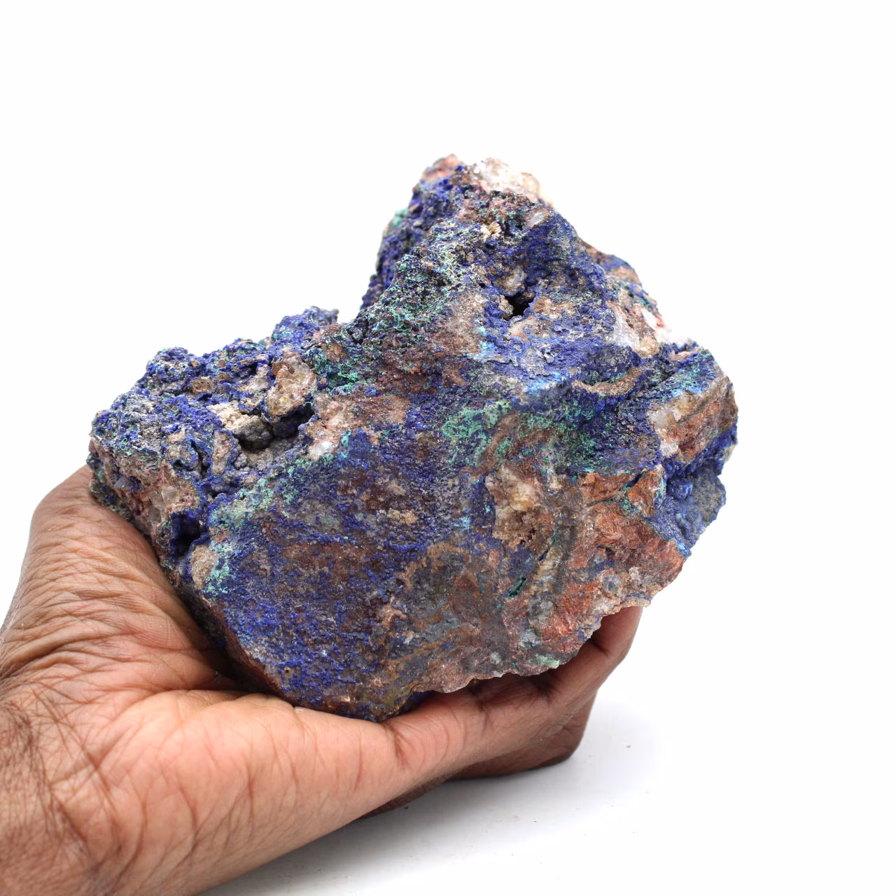 Azurite and malachite