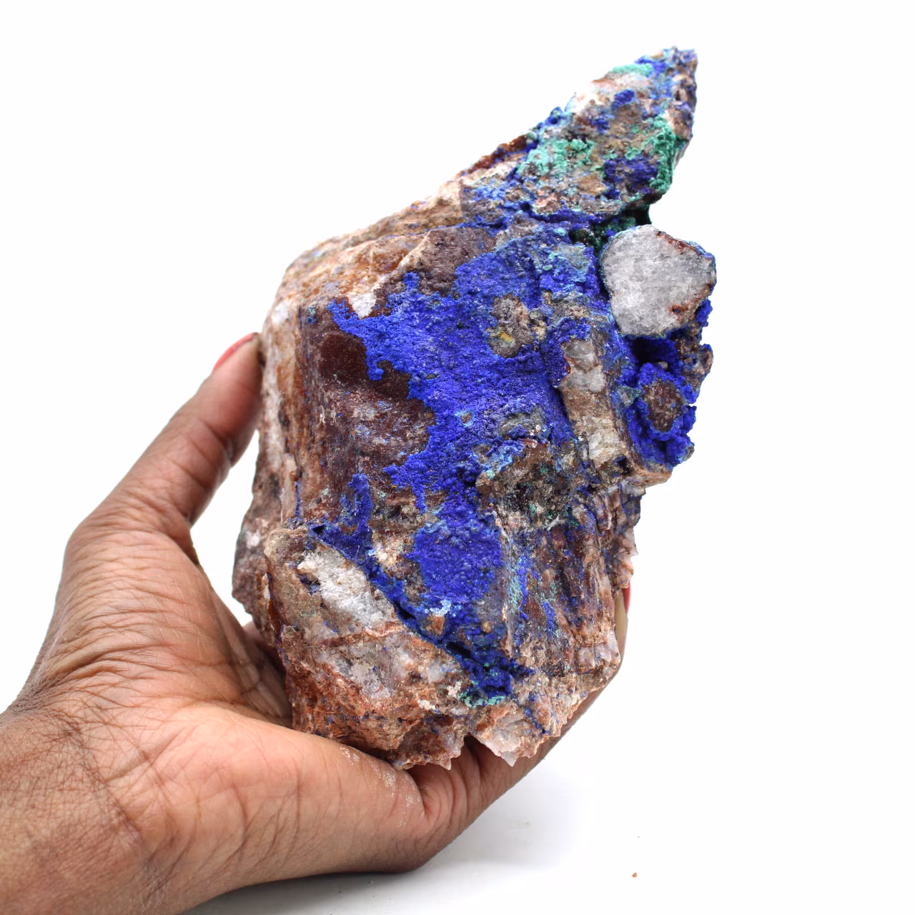 Azurite malachite and galena