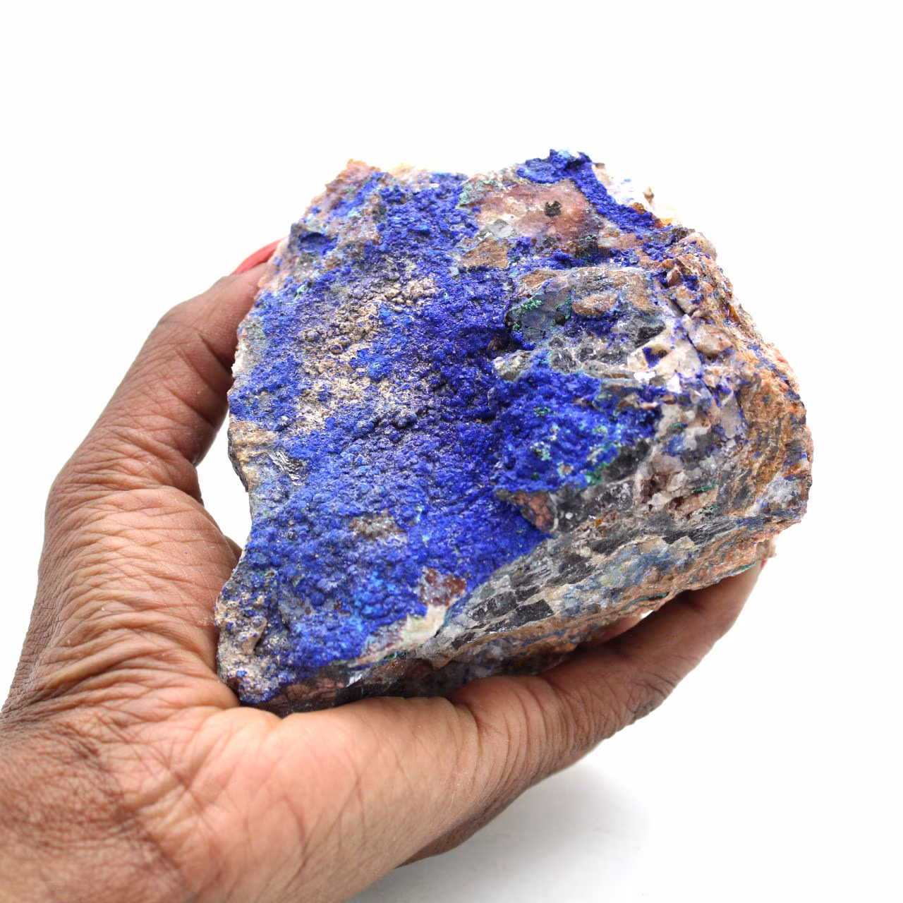 Azurite malachite and galena