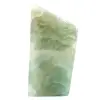 Green Fluorite Block Heptahedron - 1