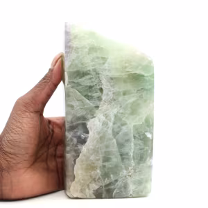 Green Fluorite Heptahedron