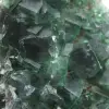 Cubic crystals of fluorite on gangue - 10