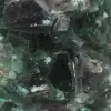 Cubic crystals of fluorite on gangue - 11