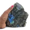 Decorative natural labradorite semi-rough - 0