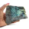 Ornamental semi-rough labradorite - 0
