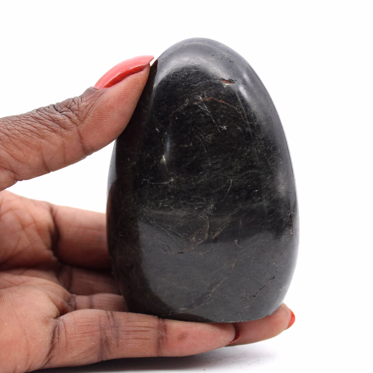 Polished stone in diopside
