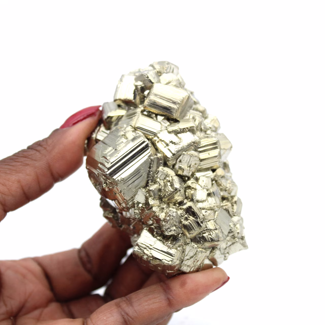 Pyrite crystallization