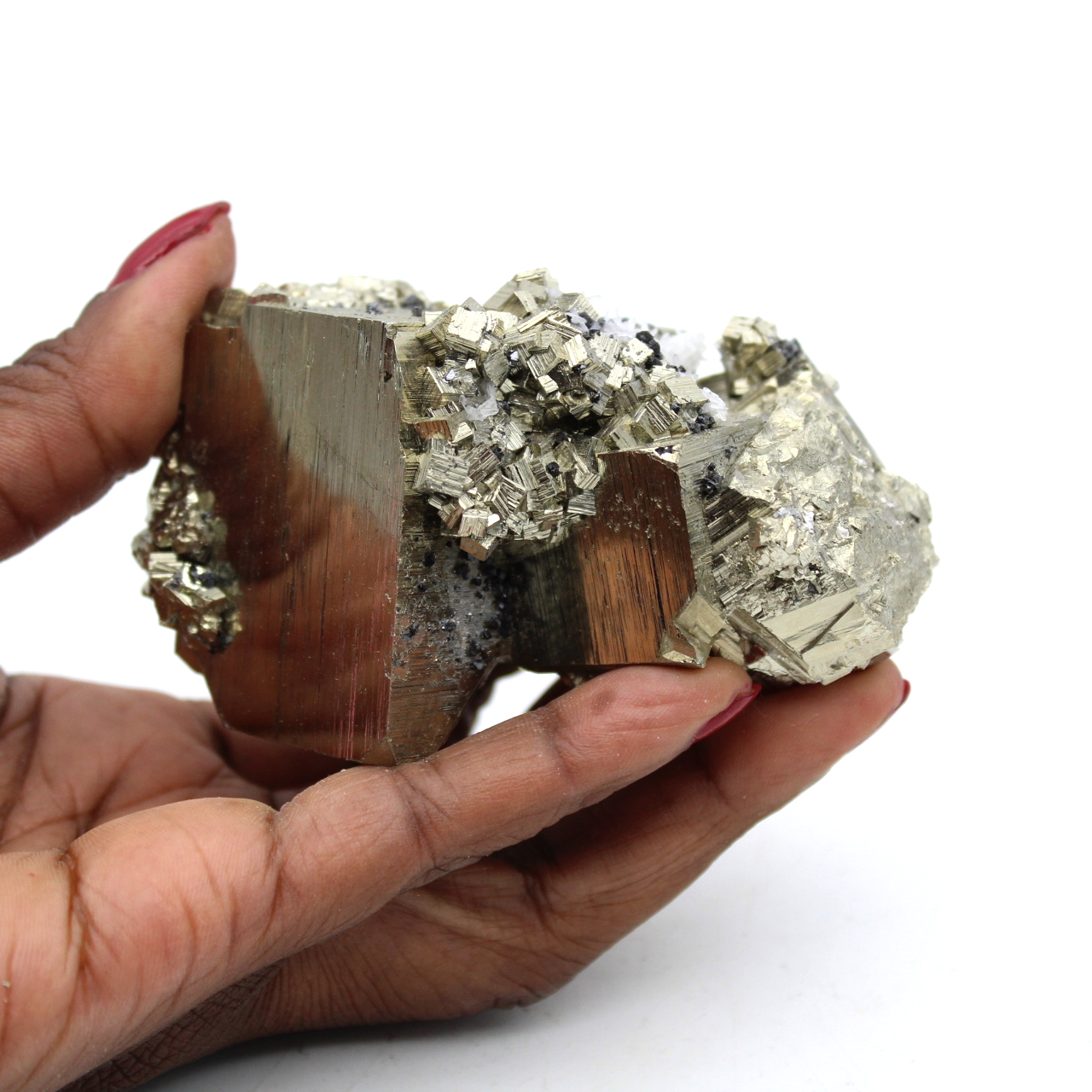 Pyrite stone from peru