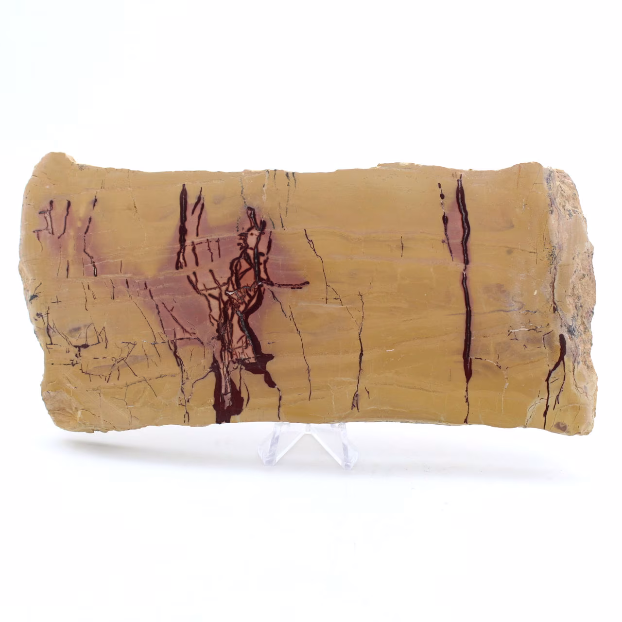 Landscape mochaite slab