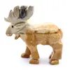 Moose in soapstone - 0