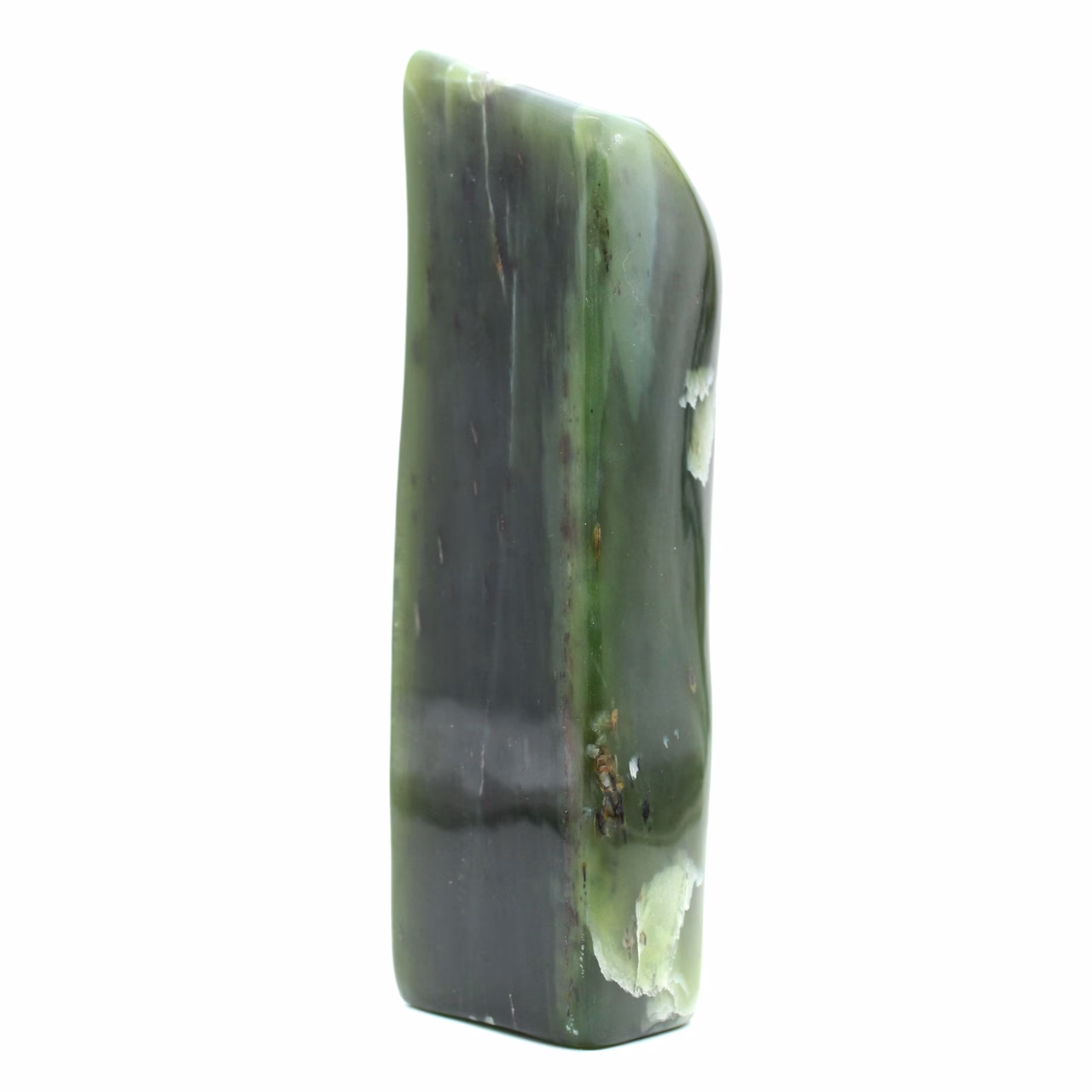 Ornamental polished nephrite jade