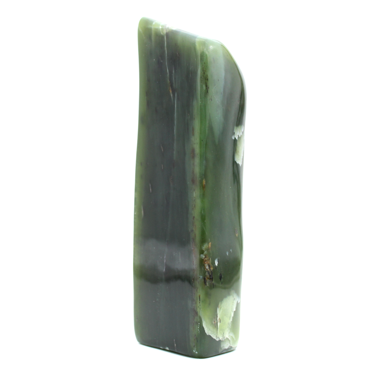 Ornamental polished nephrite jade