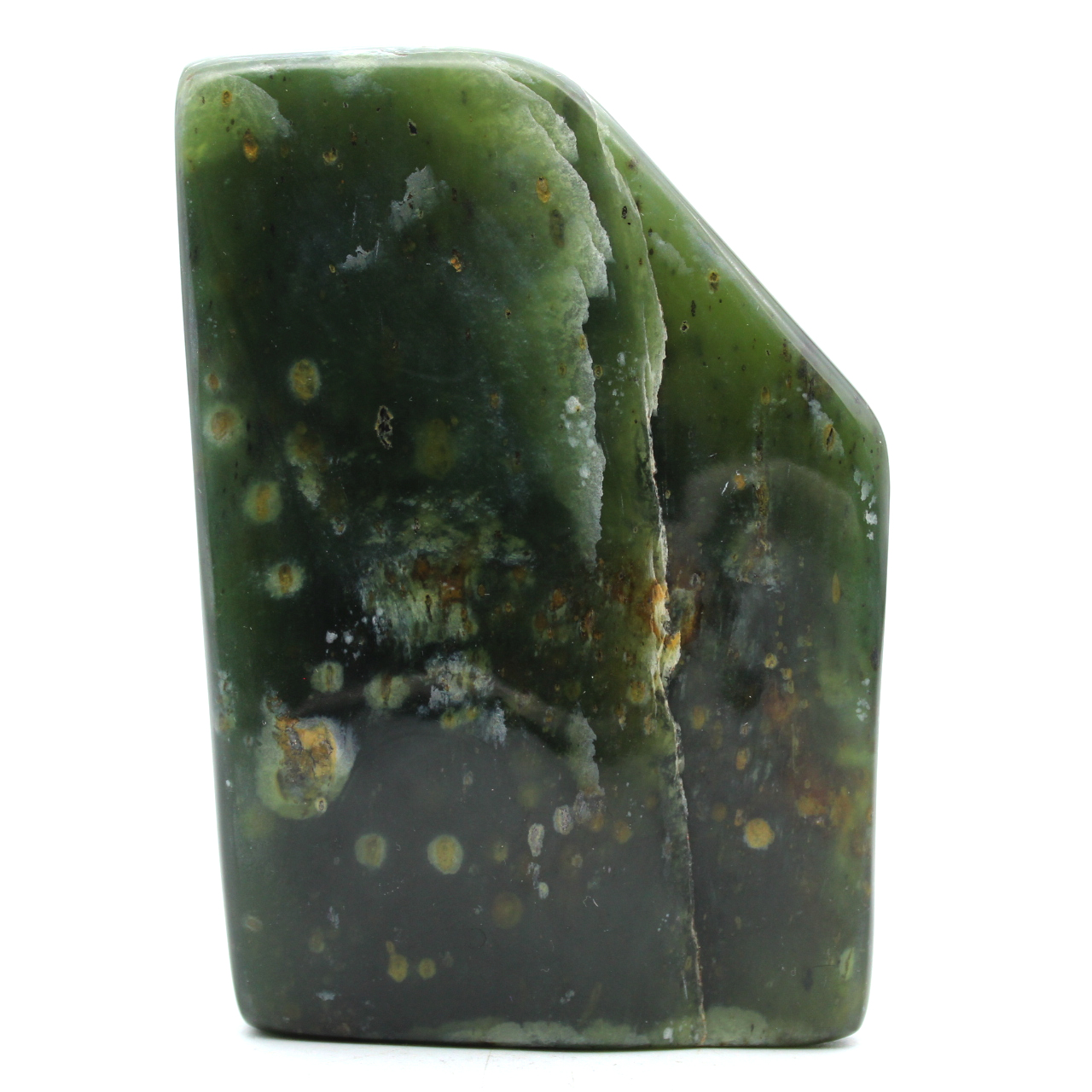 Natural nephrite jade stone