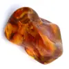Yellow amber pebble - 0