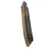 Polished tiger eye plate - 2