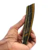 Polished tiger eye plate - 3