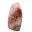 Polished rock in red quartz — 1