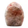Polished rock in red quartz - 2