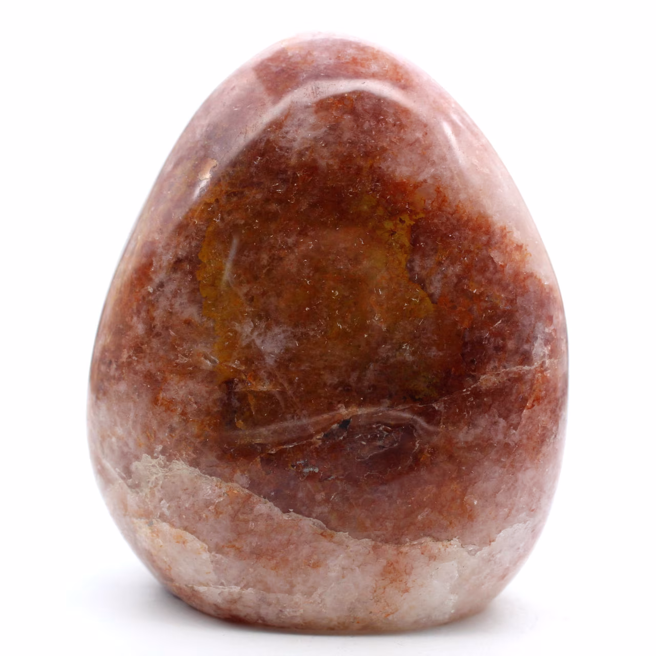 Collectible natural red quartz