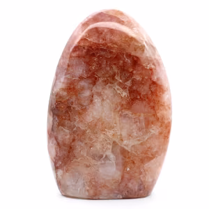 Red quartz paperweight
