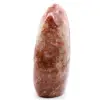 Polished rock in red quartz - 2