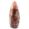 Polished rock in red quartz - 5