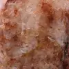 Polished rock in red quartz - 6