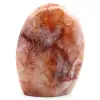 Polished rock in red quartz - 6