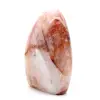 Polished stone in red quartz - 3