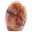Polished rock in red quartz — 6