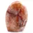 Polished stone in red quartz