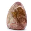 Polished red quartz stone - 3