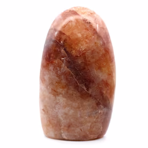 Red quartz paperweight