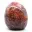 Polished rock in red quartz — 12