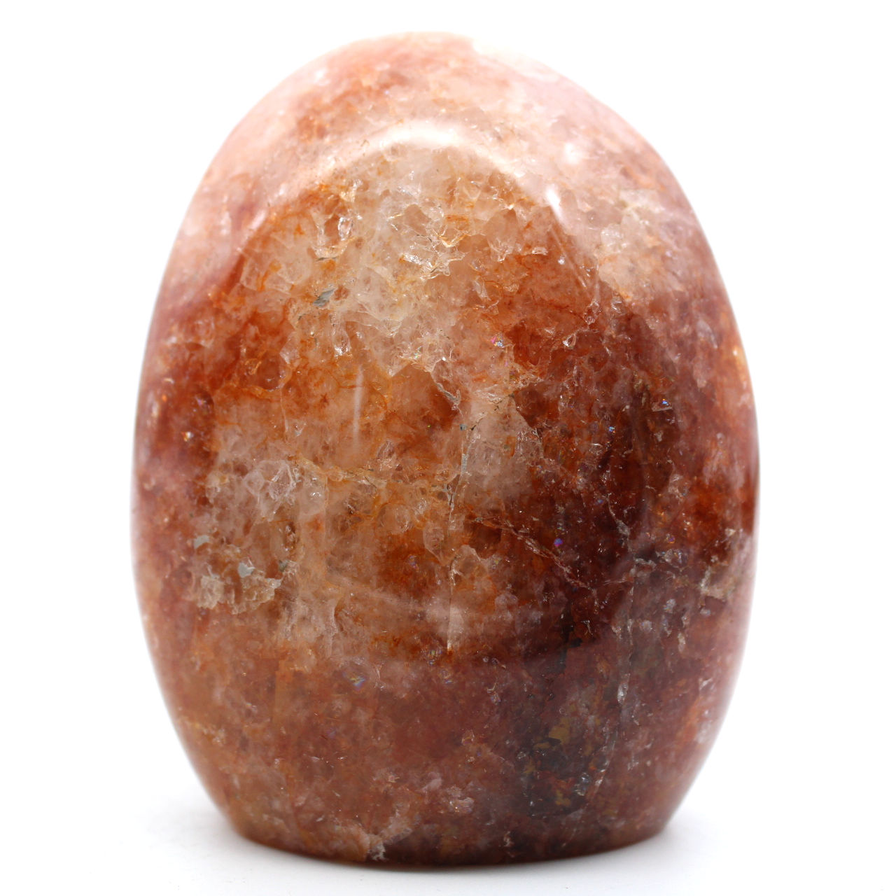 Decorative natural red quartz