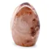 Polished freeform red quartz - 3