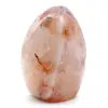 Polished freeform red quartz - 4
