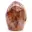 Polished rock in red quartz — 14