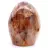 Polished freeform red quartz
