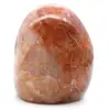 Polished rock in red quartz - 15