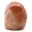 Polished rock in red quartz — 15