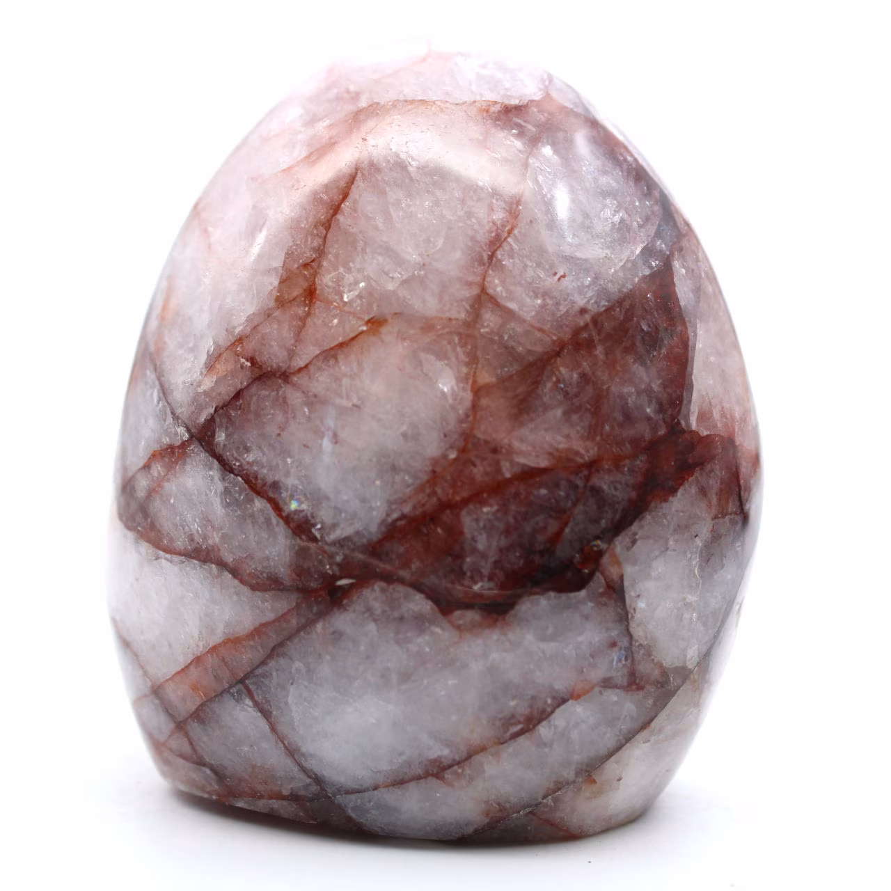 Ornamental red quartz