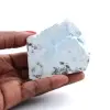 Semi-polished larimar plaque - 0