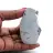 Semi-polished larimar plaque