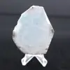 Semi-polished larimar plaque - 1