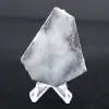 Semi-polished larimar plaque - 1